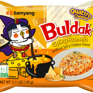 Samyang Buldak Quattro Cheese Hot Chicken Flavor Ramen 145g