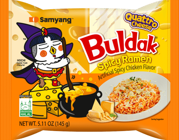 Samyang Buldak Quattro Cheese Hot Chicken Flavor Ramen 145g
