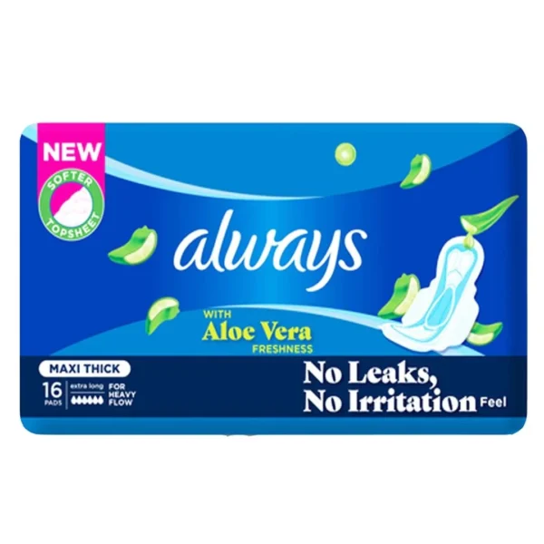 Always Sanitary Pads Thicks Extra Long 16 Pieces