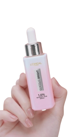 L'Oreal Paris Glycolic Bright Instant Glowing Serum 30ml - Anti-Dark, Spot Brightening Face Serum